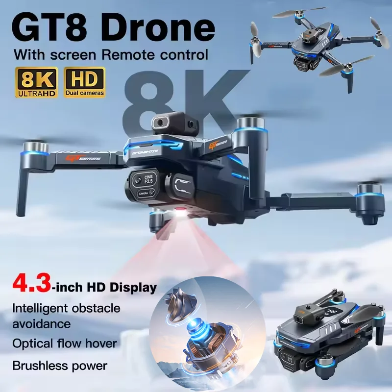 Rc Helicopter Case - Homologado ANATEL Hot NEW Drone 4K