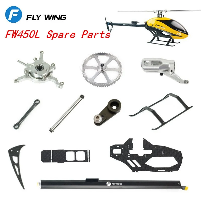 FLY WING FW450L FW450 V2 V2.5  - Rc Helicopter Coaxial reseña y precio