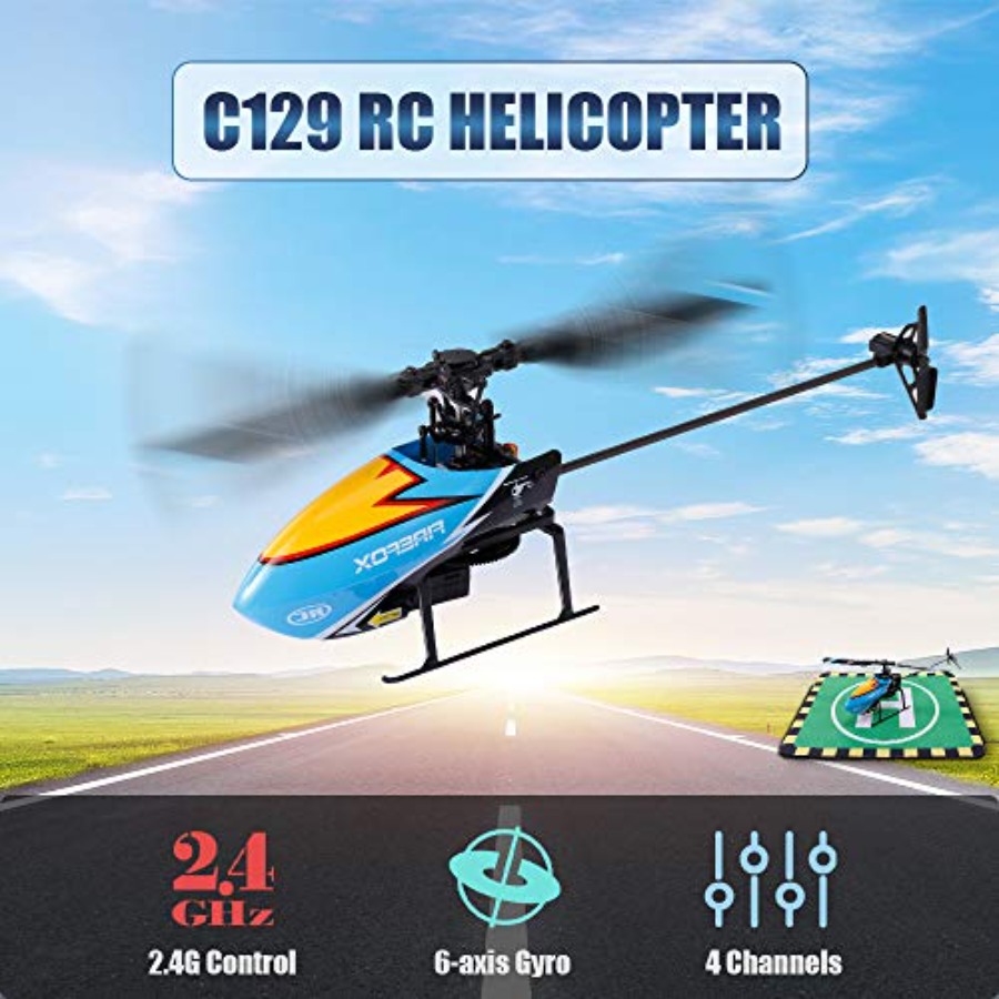 C129 RC Helicopter for Adults  - Rc Helicopter Gyro reseña y precio