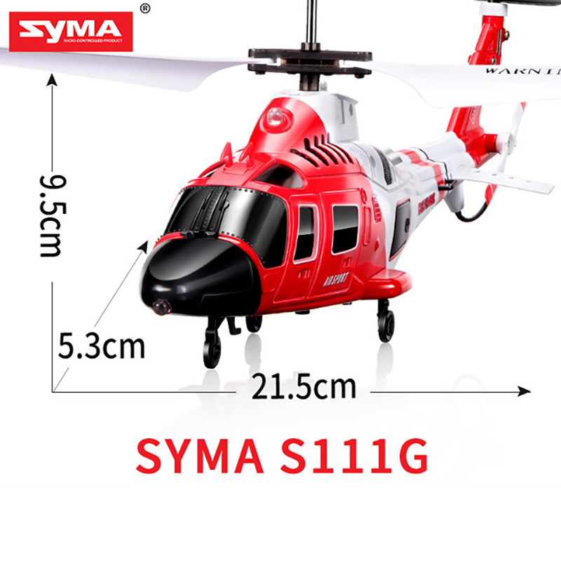Original SYMA S111G 3.5CH mili - Rc Helicopter Large reseña y precio