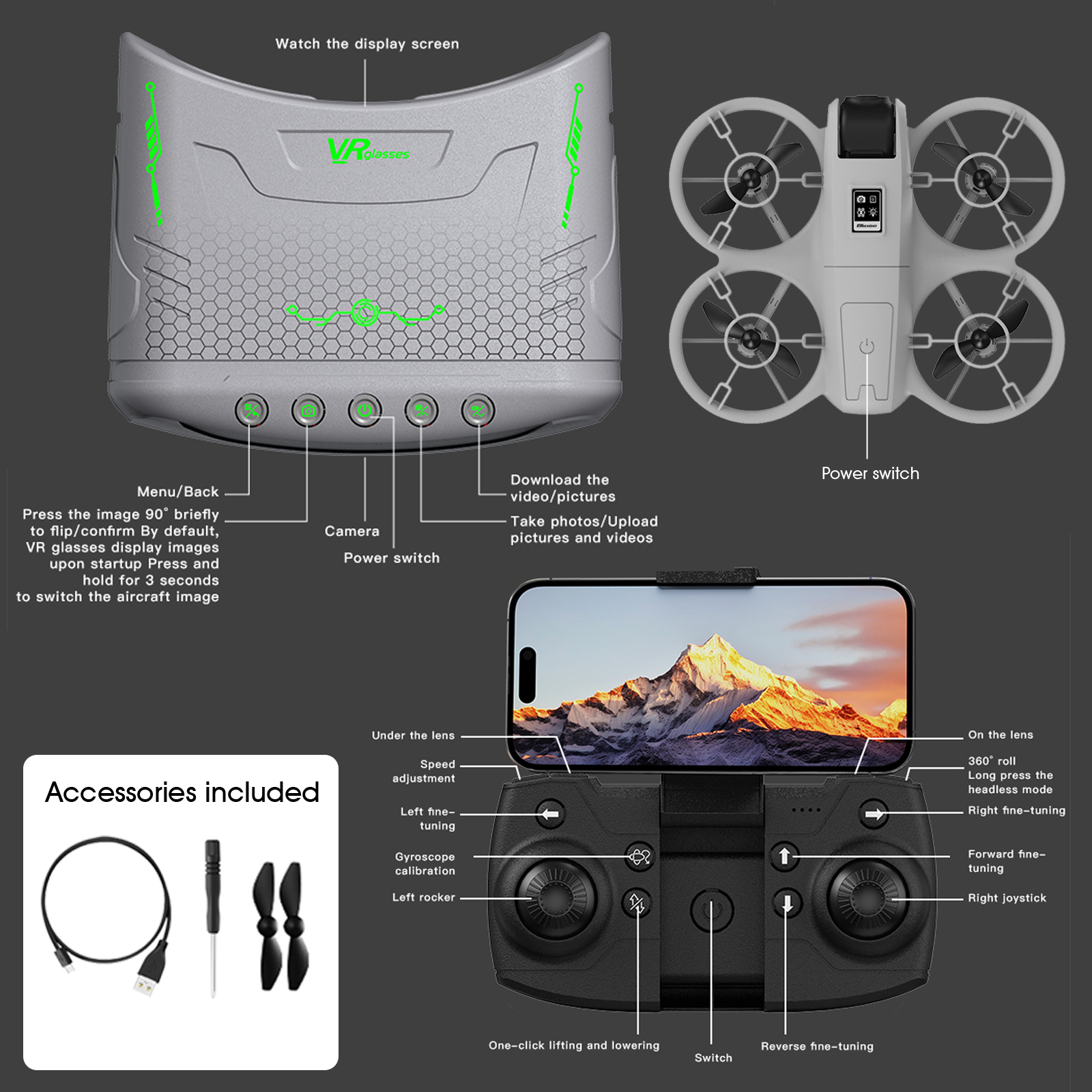 Mini Drone That Is Easy For Be - Rc Helicopter Case reseña y precio