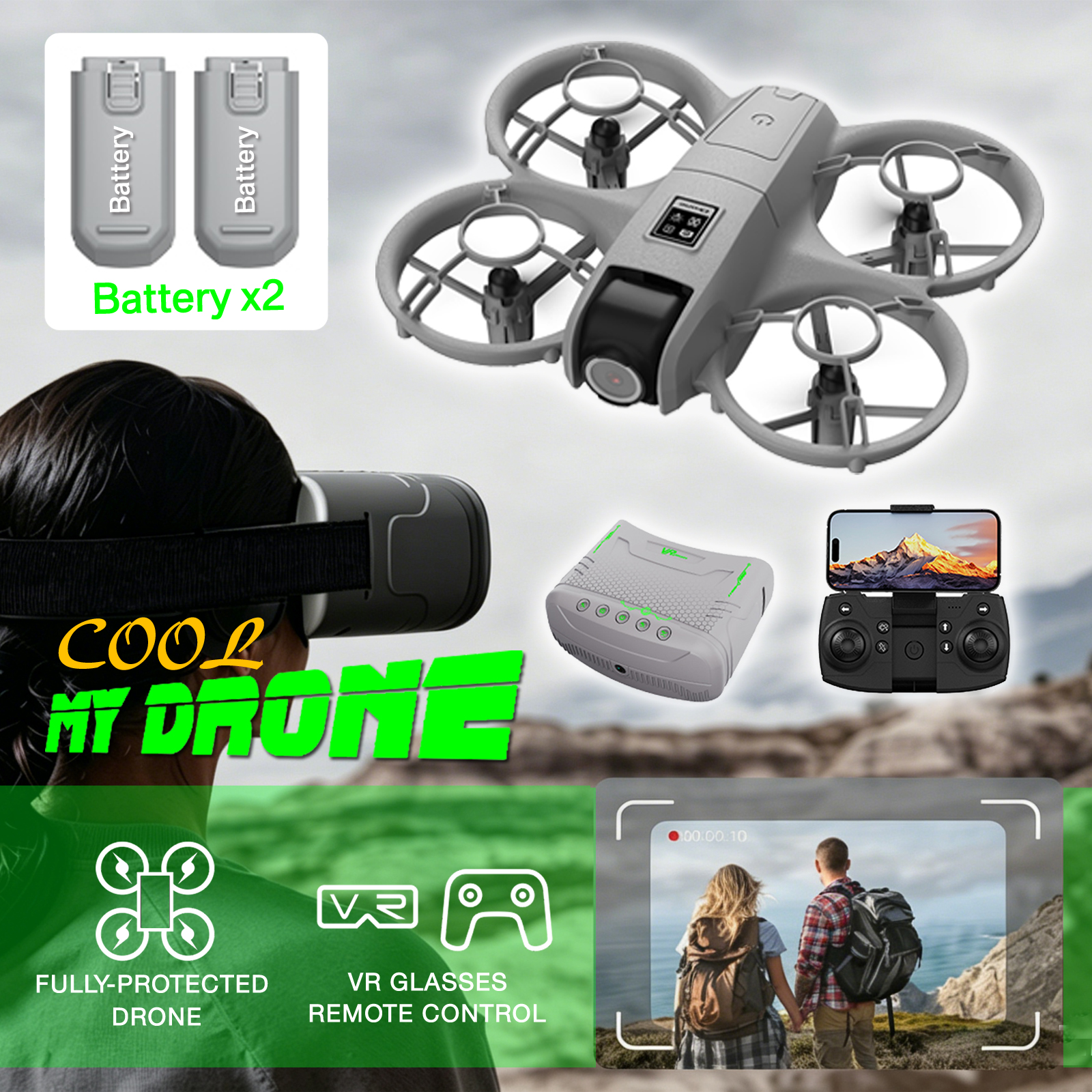 Mini Drone That Is Easy For Be - Rc Helicopter Case reseña y precio