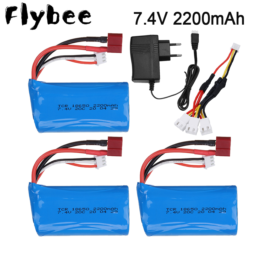 7.4V 2200mAh 18650 Lipo Batery - Rc Helicopter Parts reseña y precio