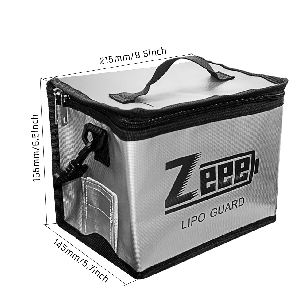 Zeee Lipo Battery Safe Bag 215 - Rc Helicopter Bag reseña y precio