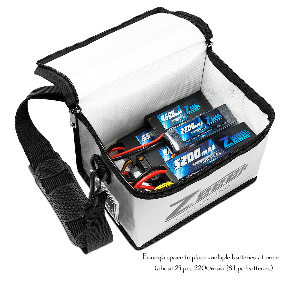 Zeee Lipo Battery Safe Bag 215 - Rc Helicopter Bag reseña y precio