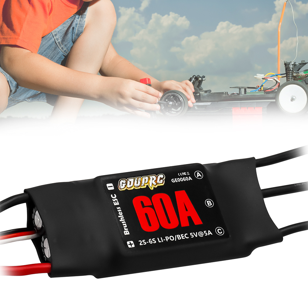 60A Brushless ESC 2-6S Electri - Rc Helicopter Electric reseña y precio