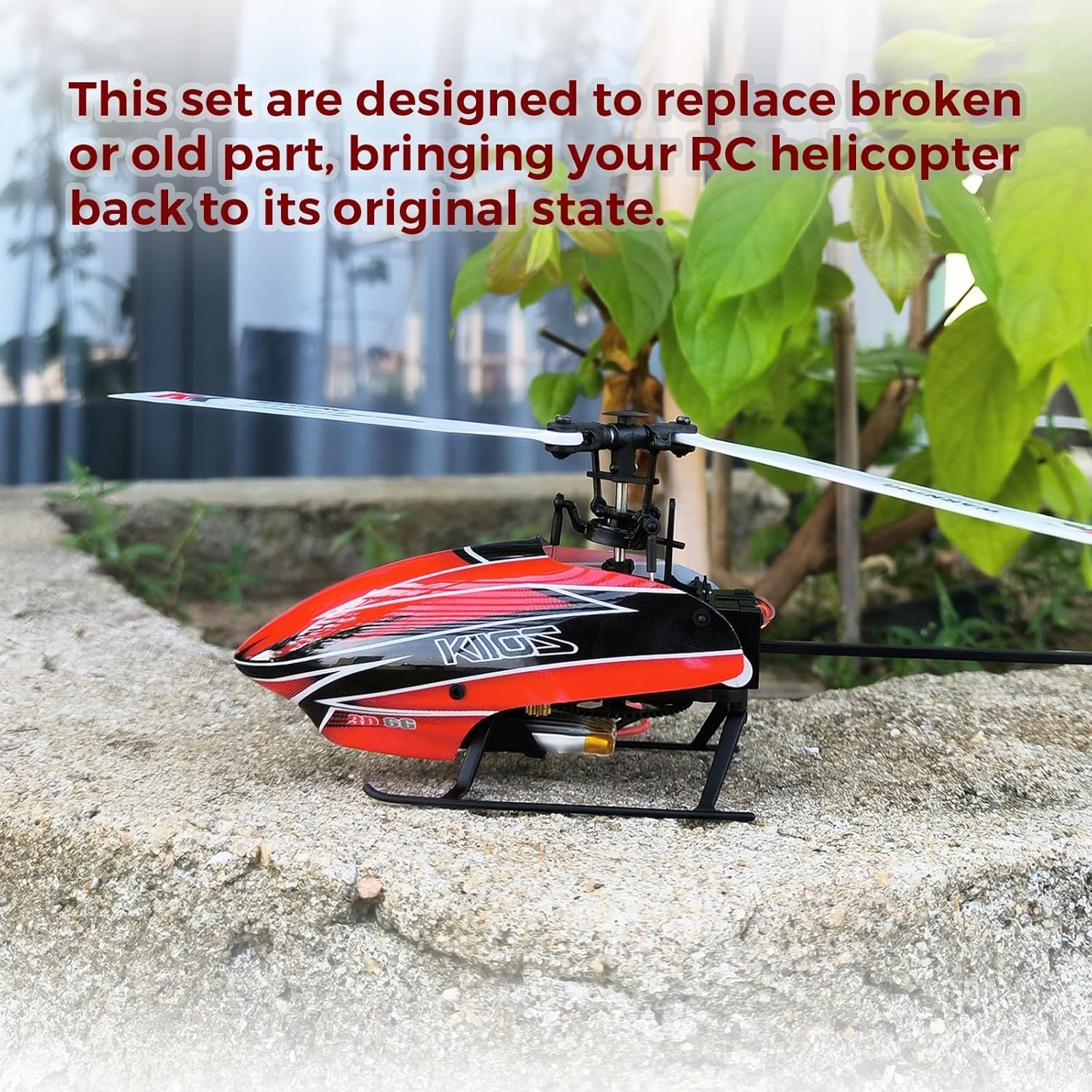 Spare Accessory Kit, Compatibl - Rc Helicopter Blade reseña y precio