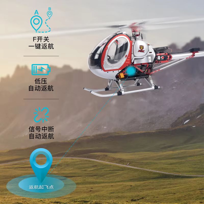 New Rc Schwarzer 300c Electric - Rc Helicopter Large reseña y precio