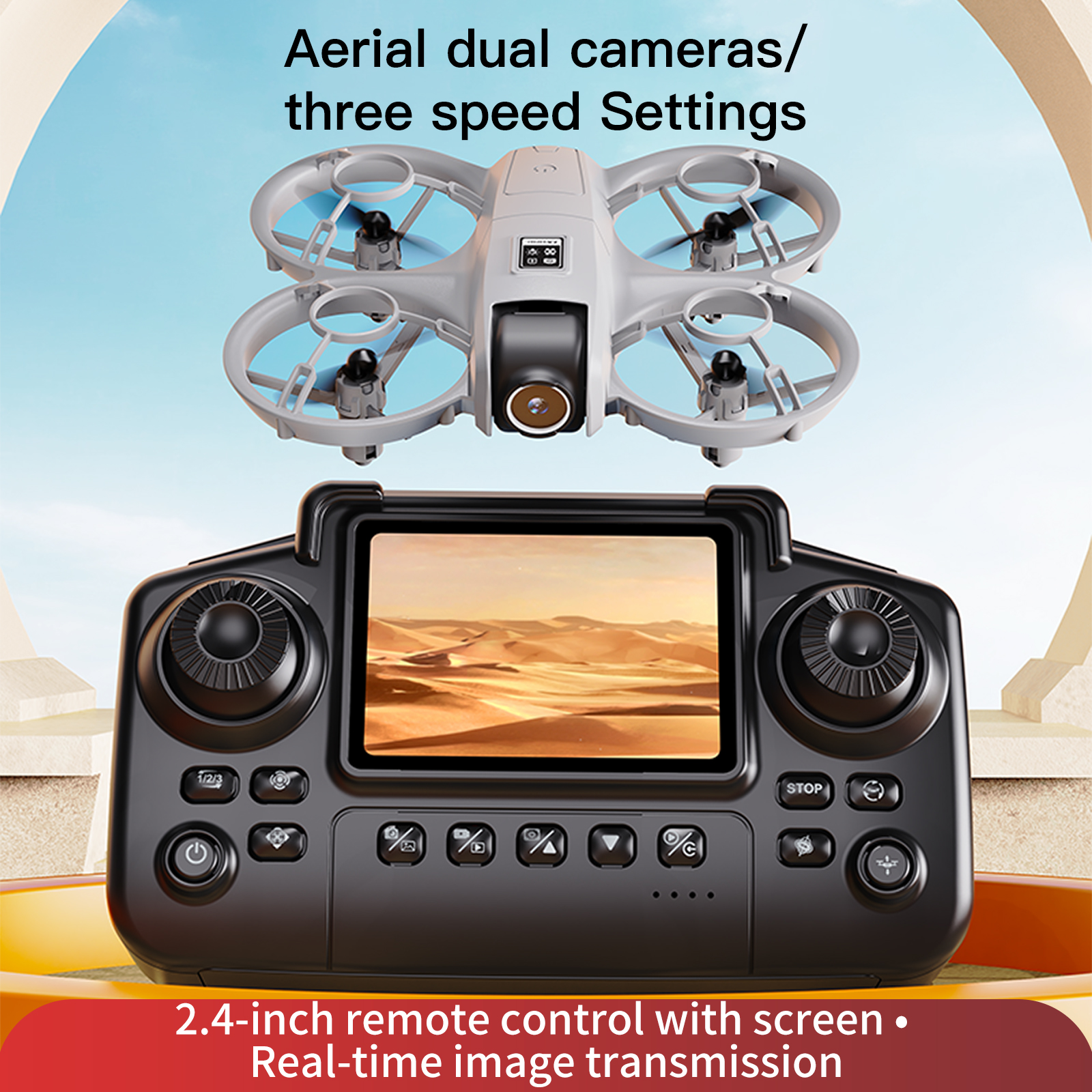 YL3 Remote-Controlled Drone wi - Rc Helicopter Case reseña y precio