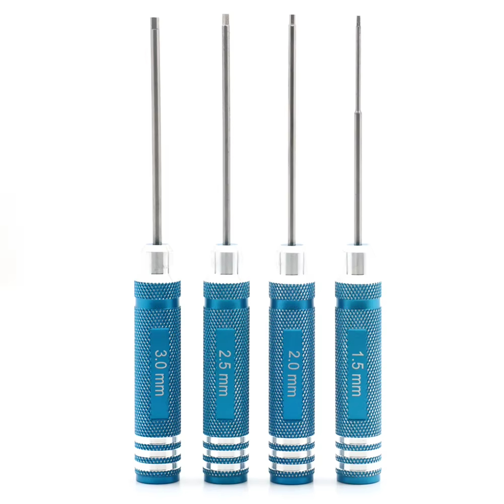 4pcs Hex Screw Driver set Tita - Rc Helicopter Tool Kit reseña y precio