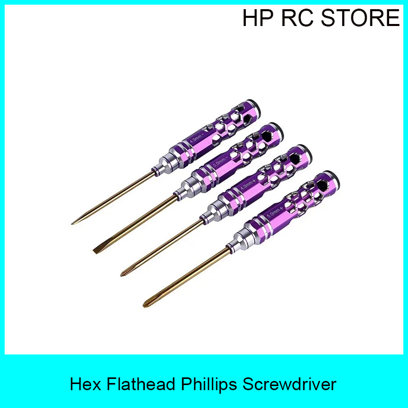 4pcs Hex Flathead Phillips Scr - Rc Helicopter Tool Kit reseña y precio