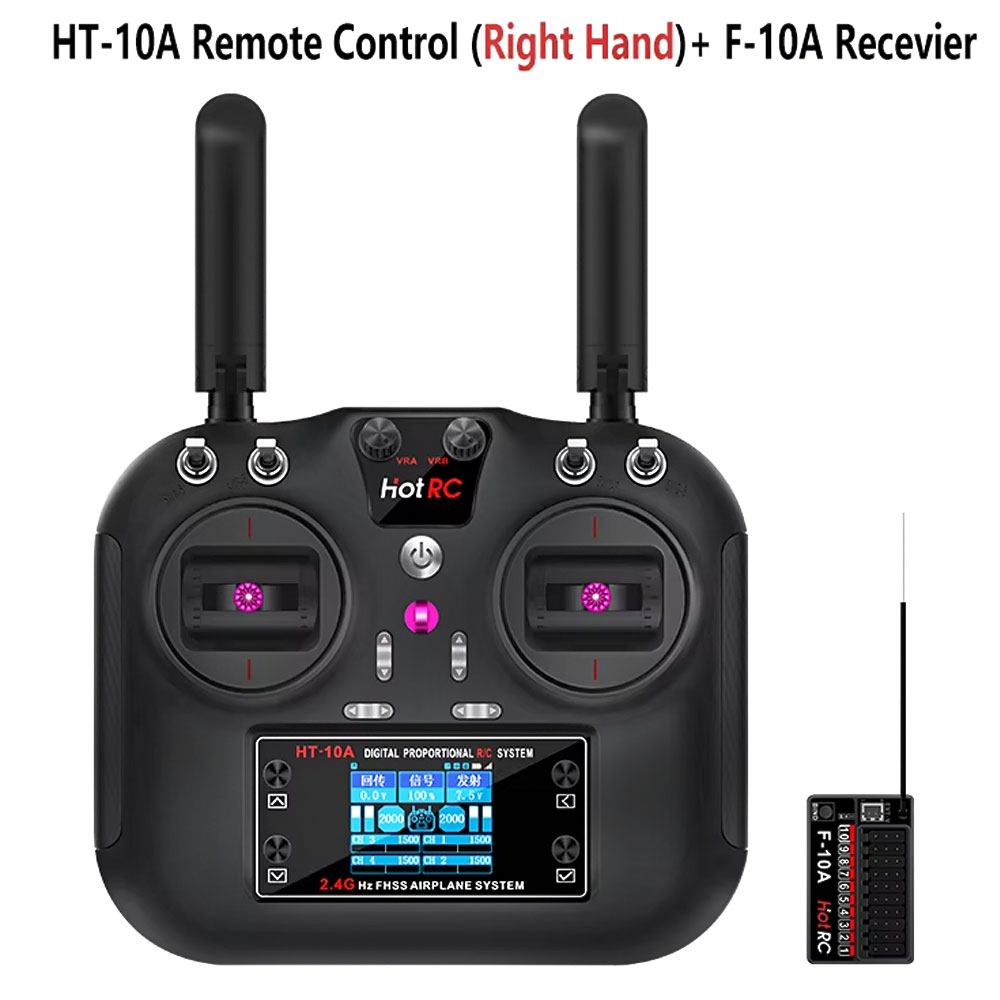 Hotrc HT-10A 2.4G 10CH Transmi - Rc Helicopter Motor reseña y precio