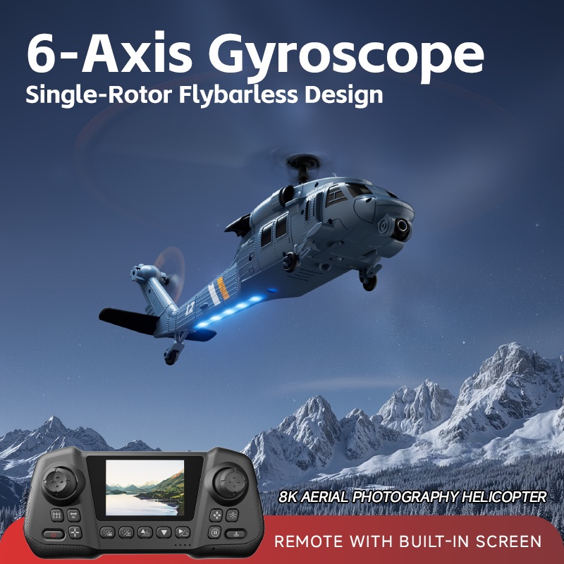 8K Flybarless Optical Flow Hov - Rc Helicopter Gyro reseña y precio