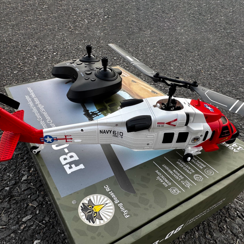 FB-06 Black Hawk Remote Contro - Rc Helicopter Large reseña y precio