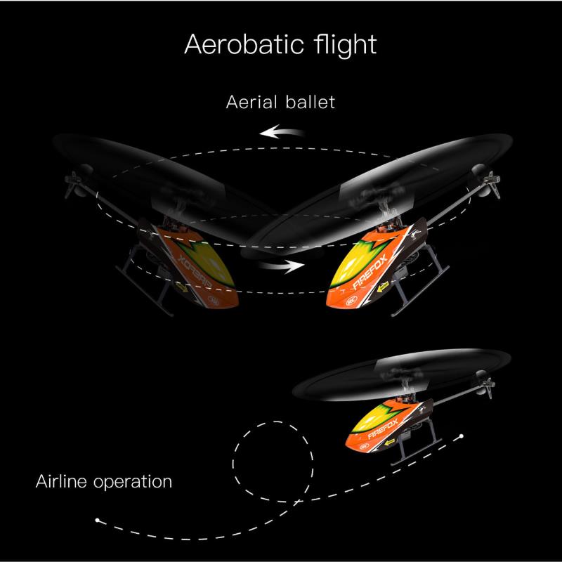 Single-Rotor Flybarless RC Hel - Rc Helicopter Single Rotor reseña y precio
