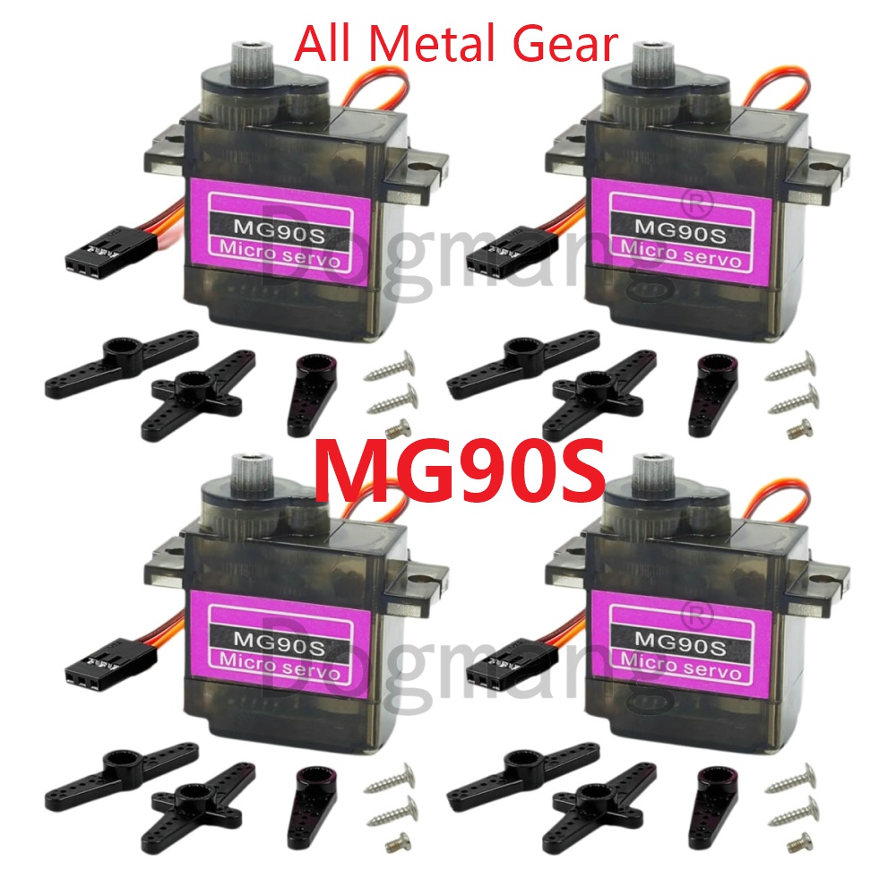 MG90S Servo 1/2/4/10/20/50 Pcs - Rc Helicopter Mini reseña y precio
