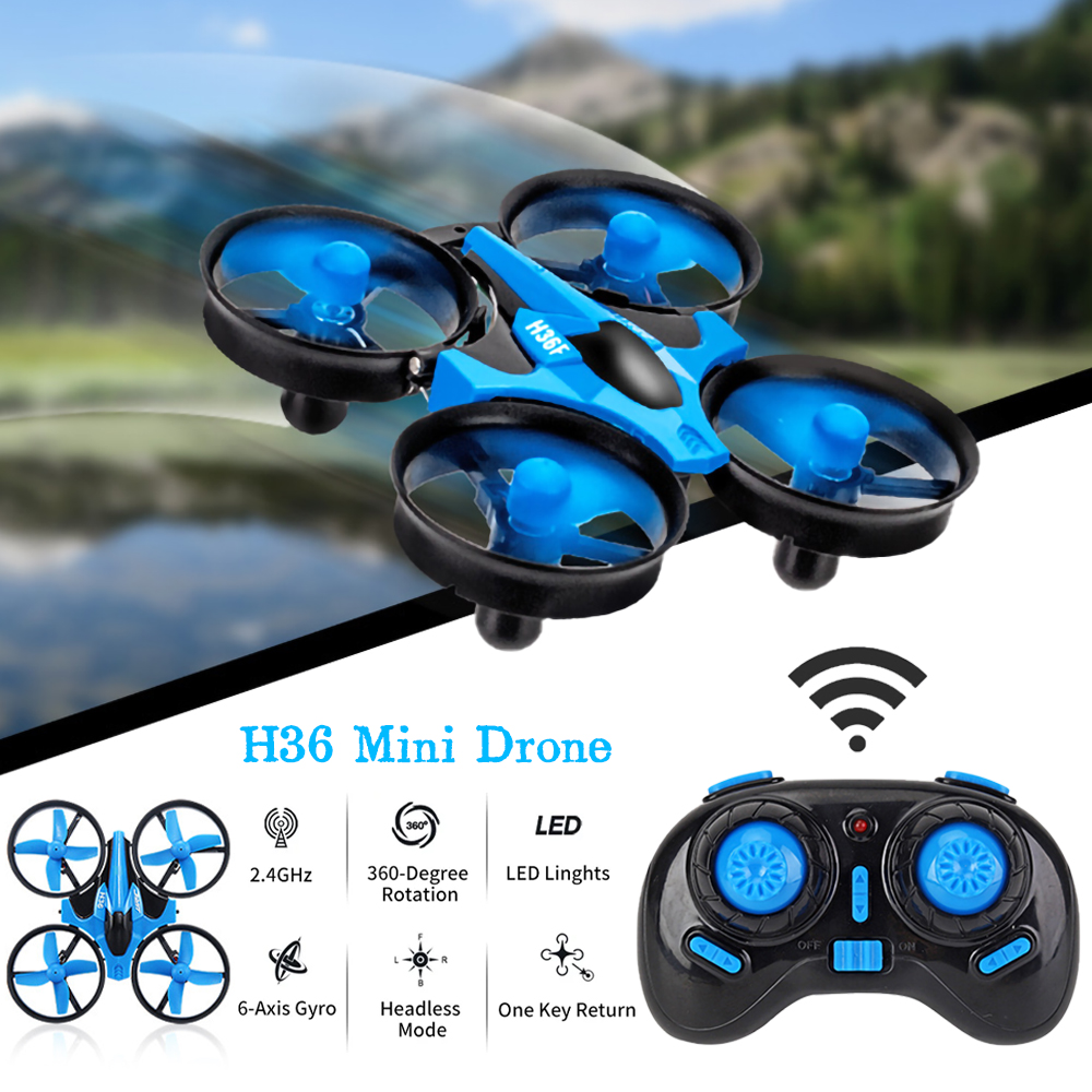 JJRC H36 Mini Rc Drone 4ch 6-A - Rc Helicopter Case reseña y precio