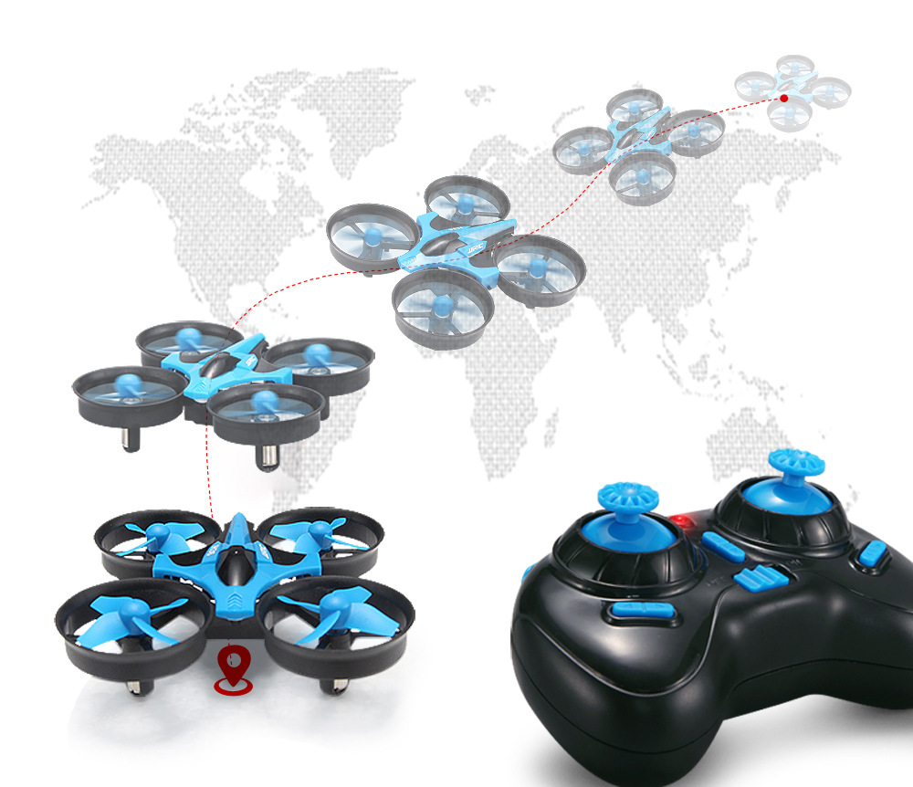 JJRC H36 Mini Rc Drone 4ch 6-A - Rc Helicopter Case reseña y precio