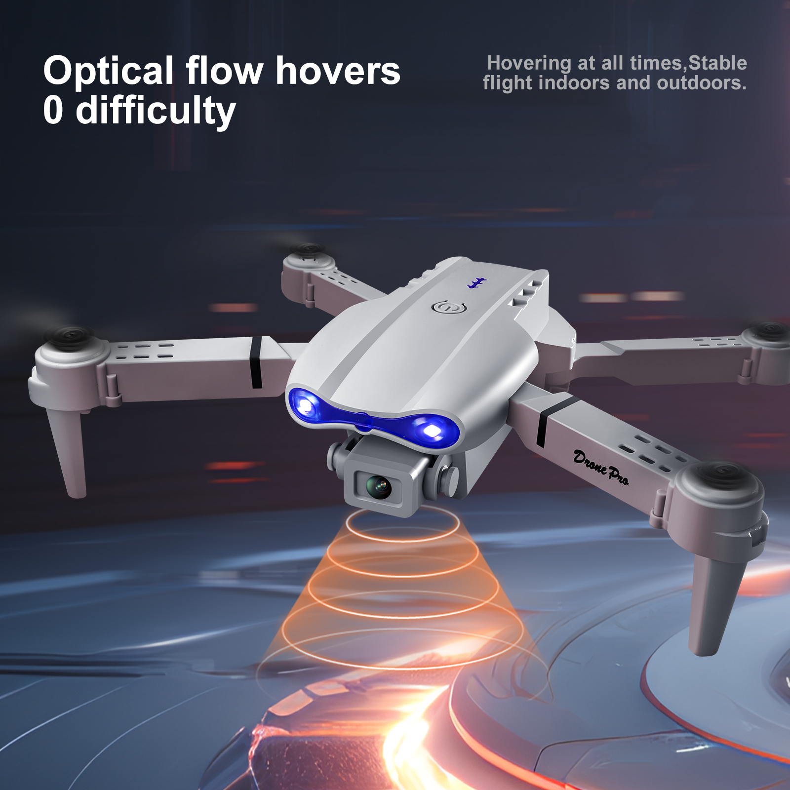 2025 New E88 E99 Upgraded Dron - Rc Helicopter Case reseña y precio