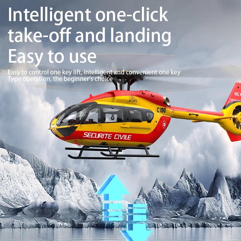 C190 RC Helicopter 2.4G 6-Aixs - Rc Helicopter Gyro reseña y precio