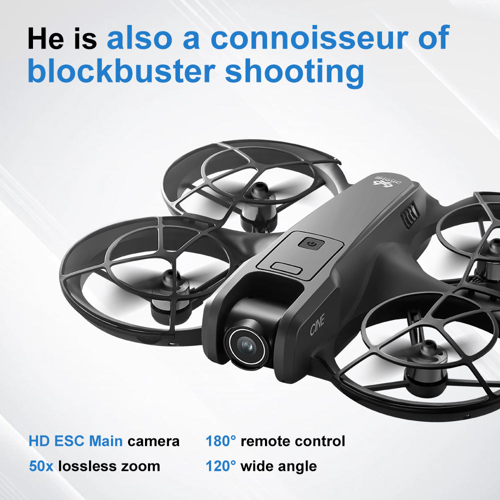 V666 Foldable Mini Drone 4K Du - Rc Helicopter Case reseña y precio