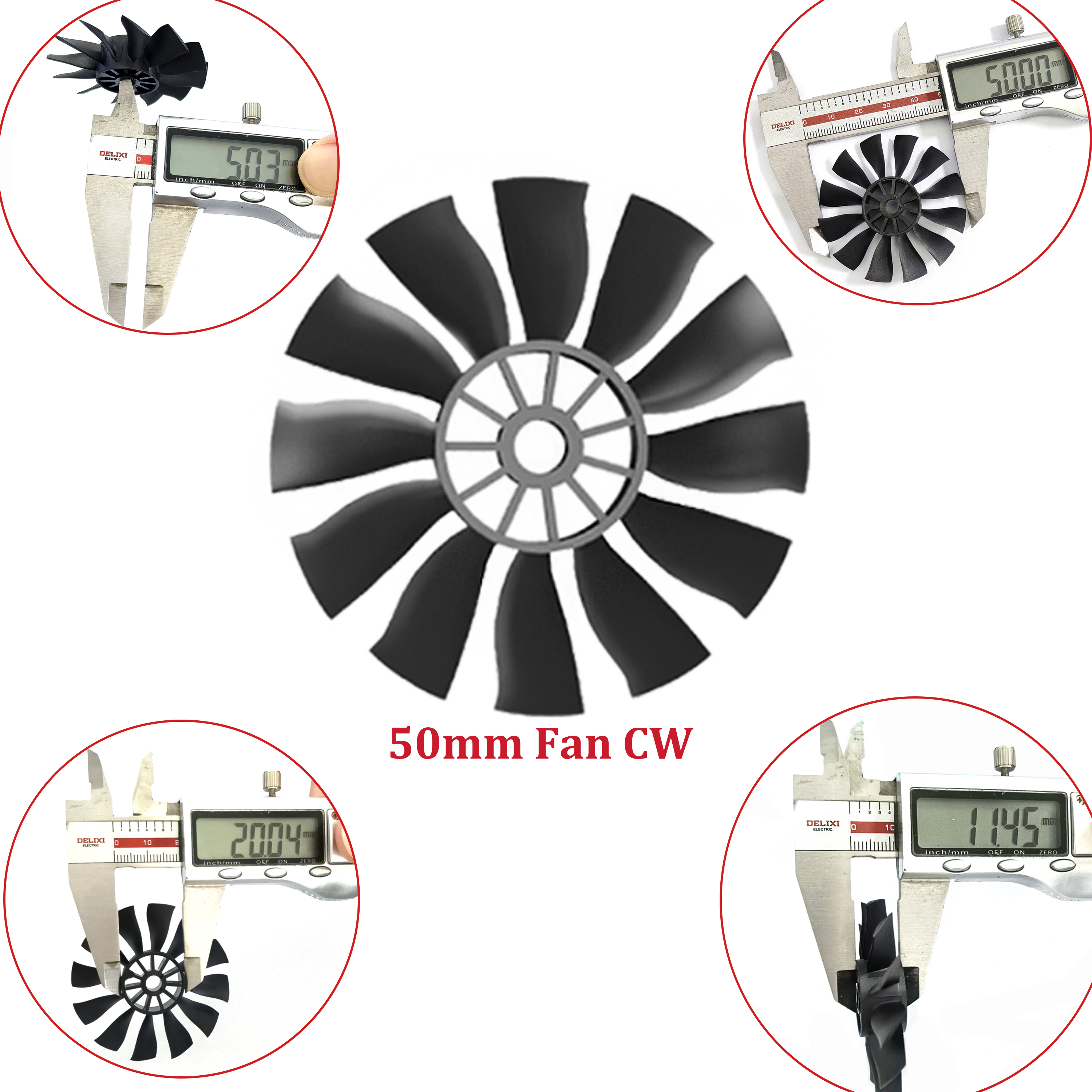 30MM /50MM /64MM /70MM Various - Rc Helicopter Blade reseña y precio