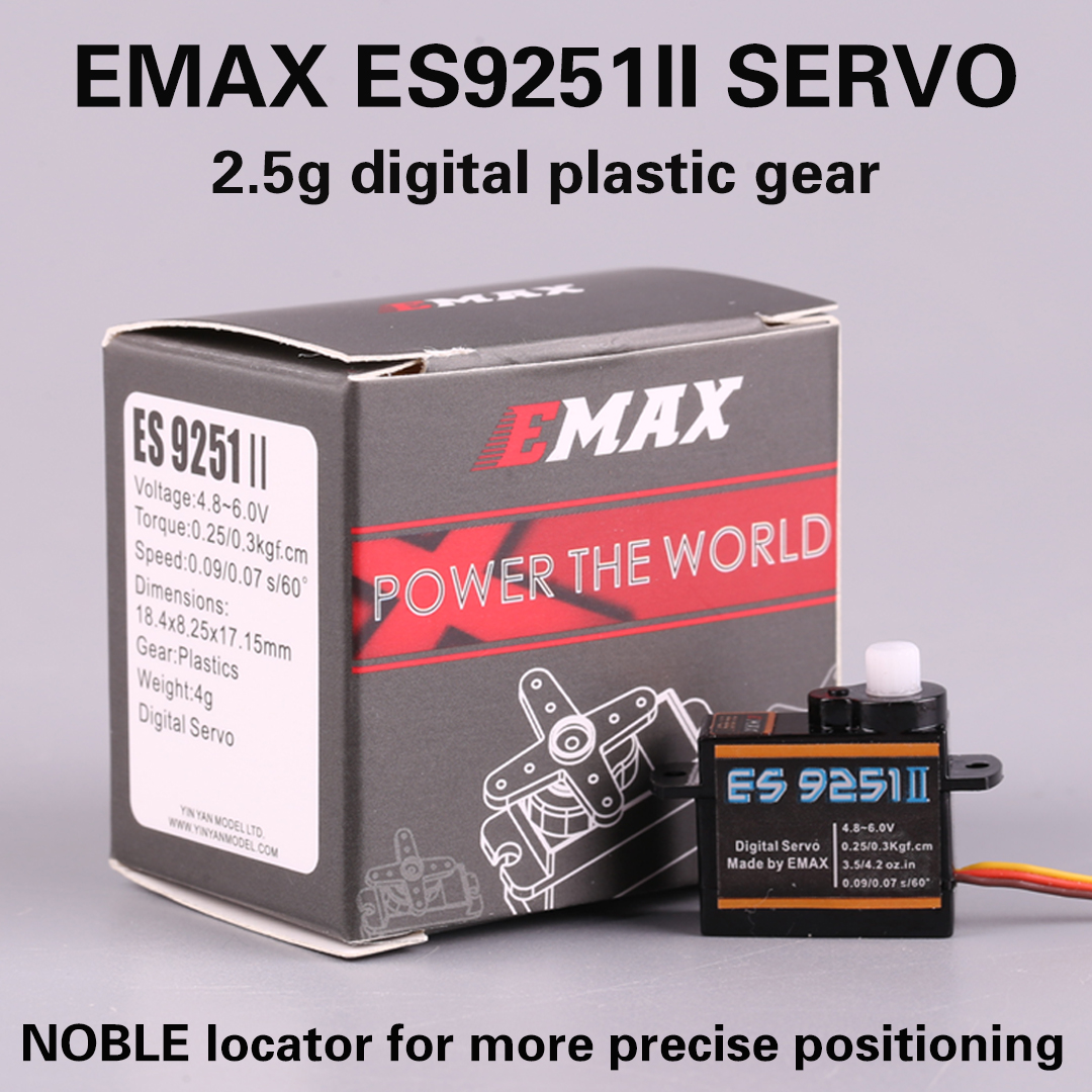 EMAX ES9251II Plastics Digital - Rc Helicopter Servo reseña y precio